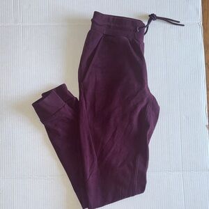 Alphalete Burgundy Joggers